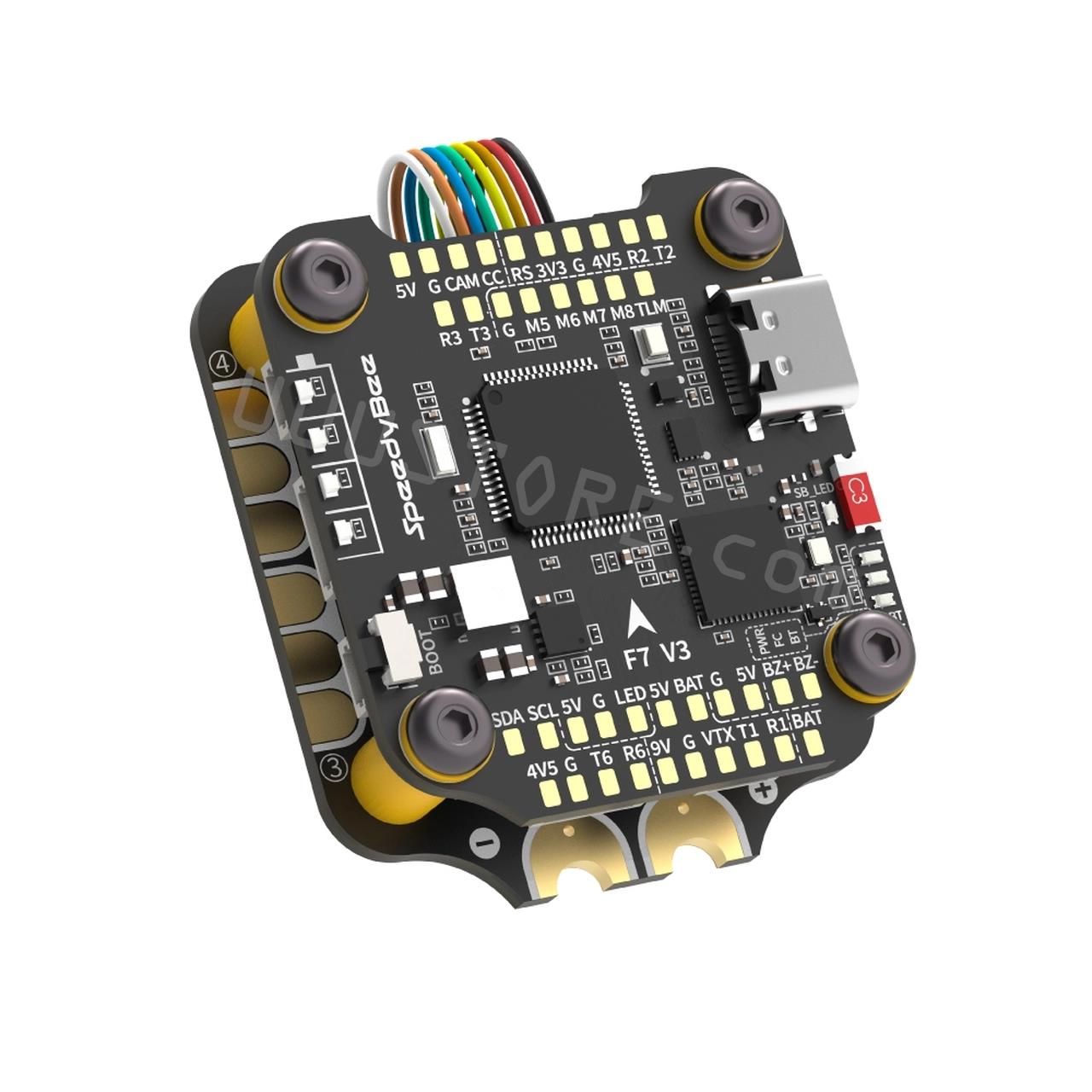 Betaflight Fc F7 - ชุดควบคุมการบิน New SpeedyBee F7 V3 BL32