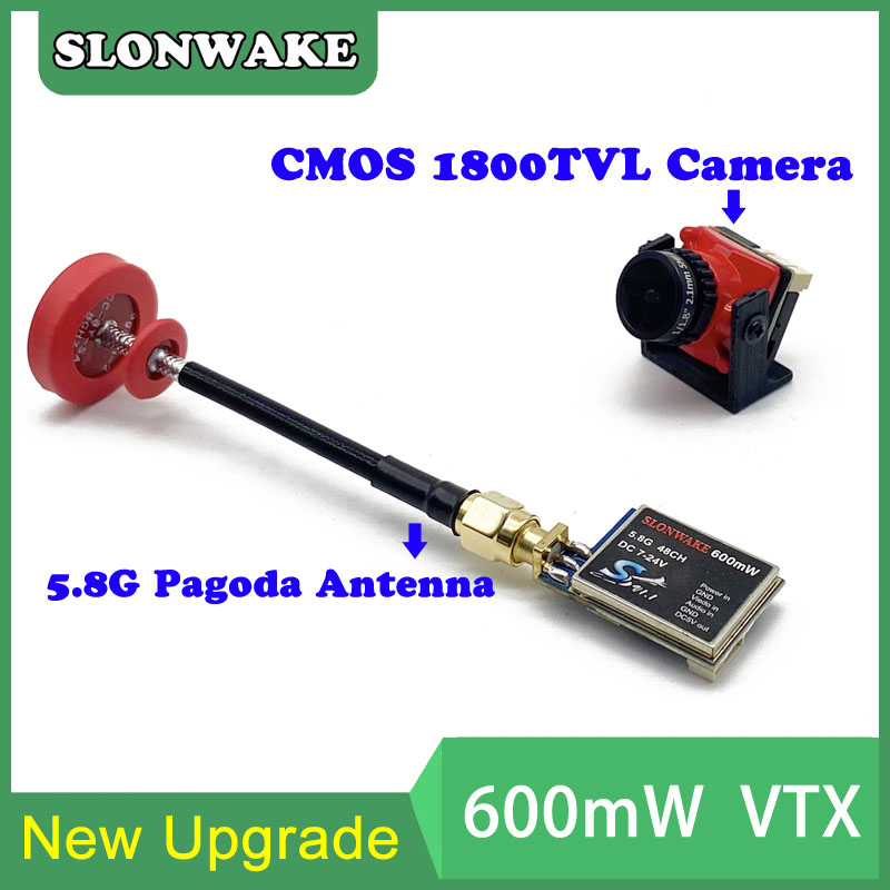 5.8G 48CH 600mW VTX-CAM เครื่อ - Drone Camera บทวิจารณ์และราคา