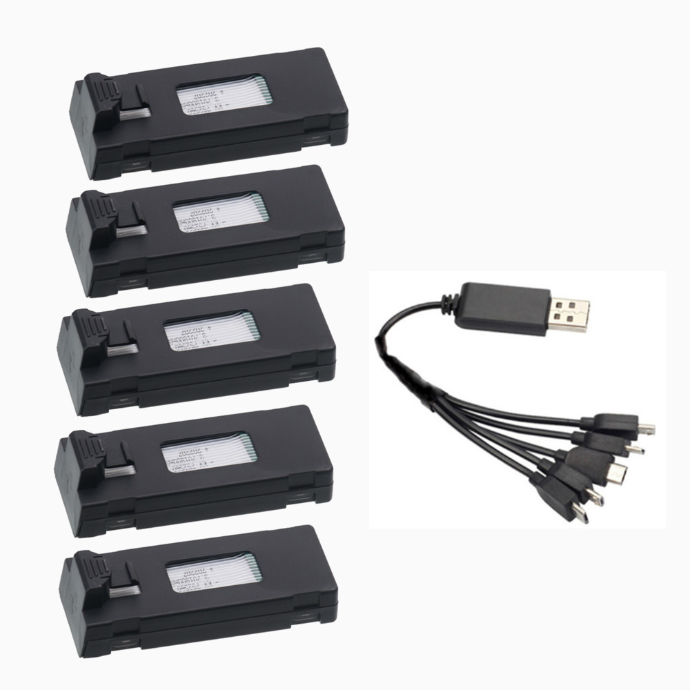 แบตเตอรี่ Lipo 3.7V 1800mAh แล - Eachine Drone E58 บทวิจารณ์และราคา