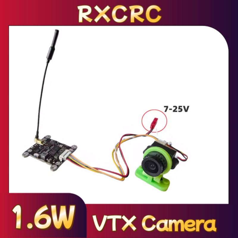 โมดูล RXCRC 5.8G 48CH 1.6W VTX - Drone Camera บทวิจารณ์และราคา