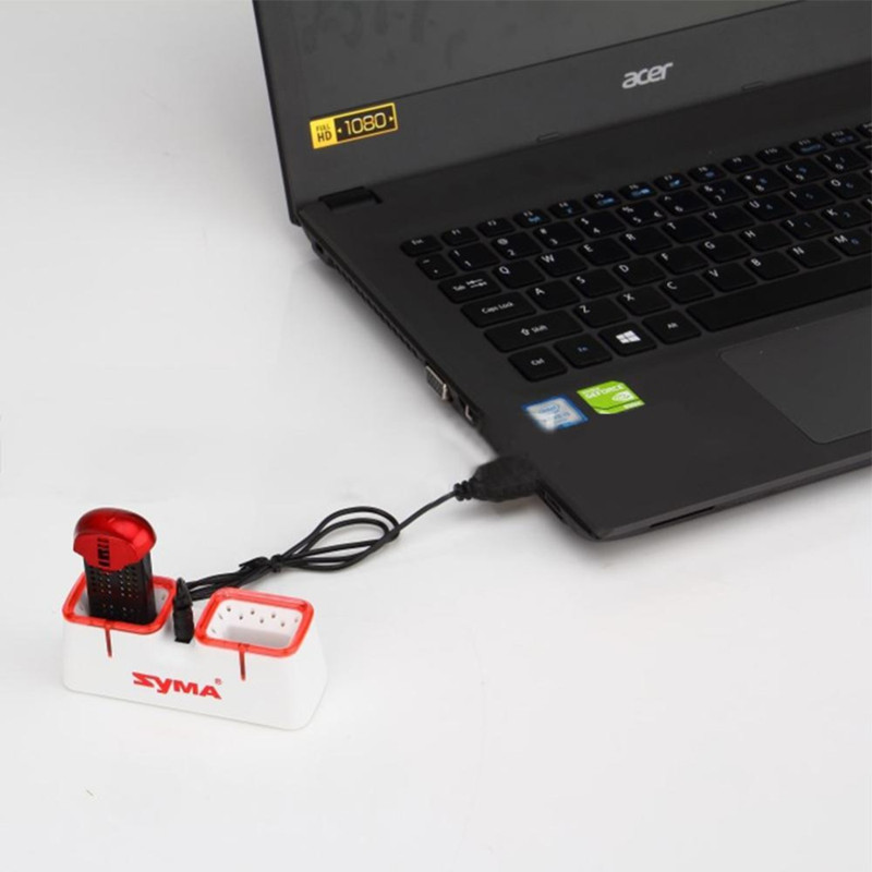 ที่ชาร์จ USB คู่แบบเร็วสำหรับแ - Drone Charger บทวิจารณ์และราคา